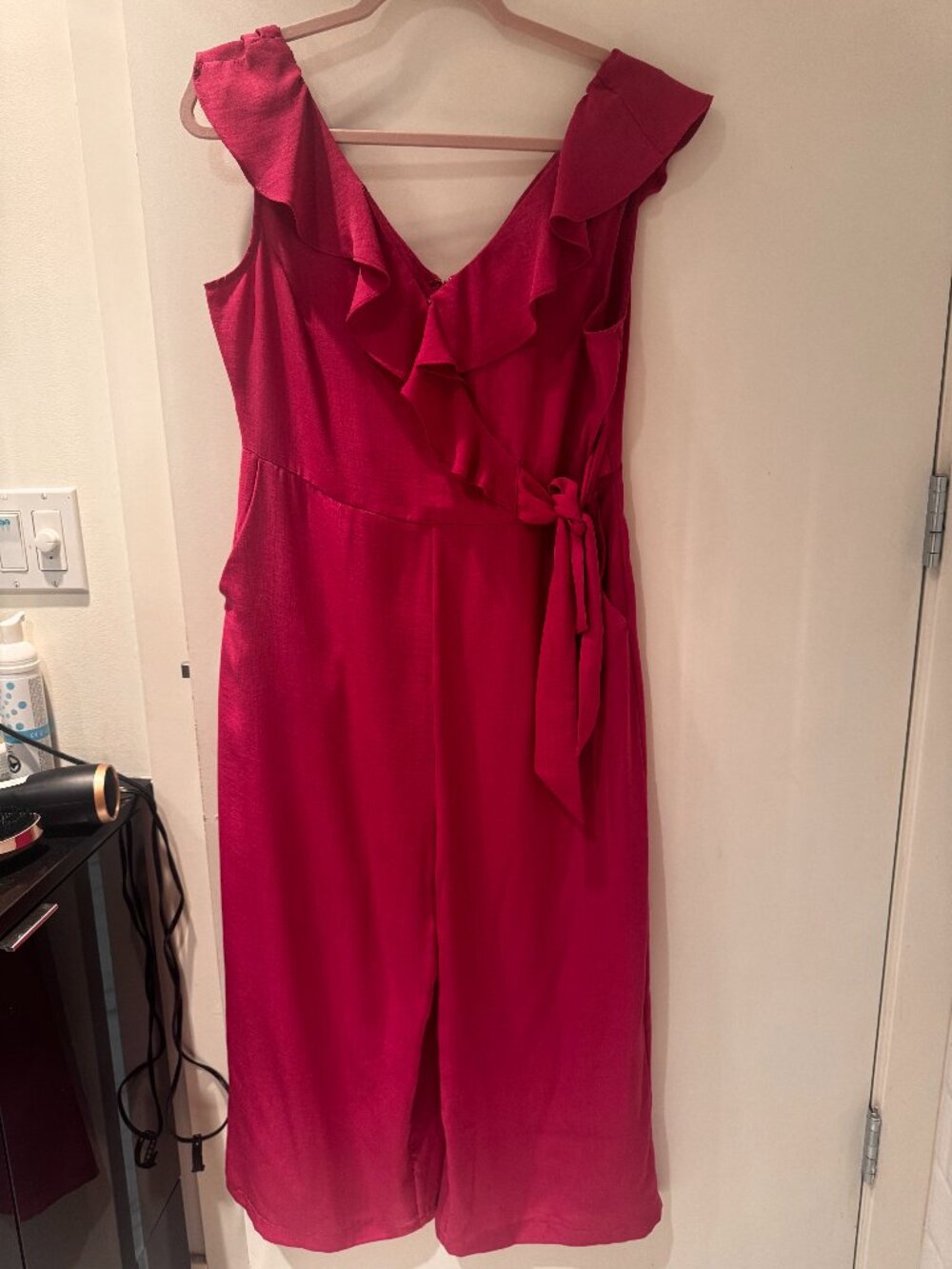 Davi & Dani Pink Jumpsuit